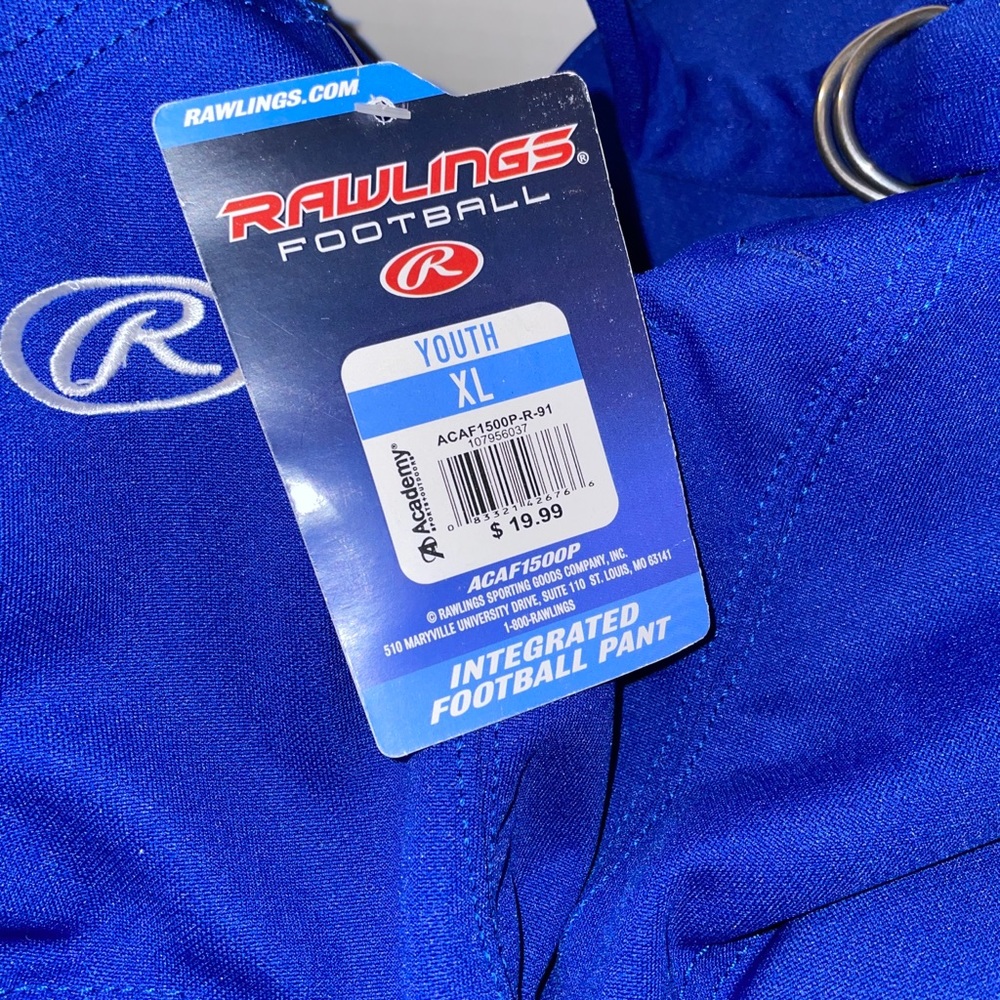 Rawlings Integreted Pants YXL From Academy